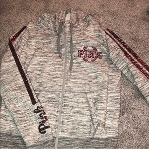 FLASH SALE PINK marked sequin hoodie